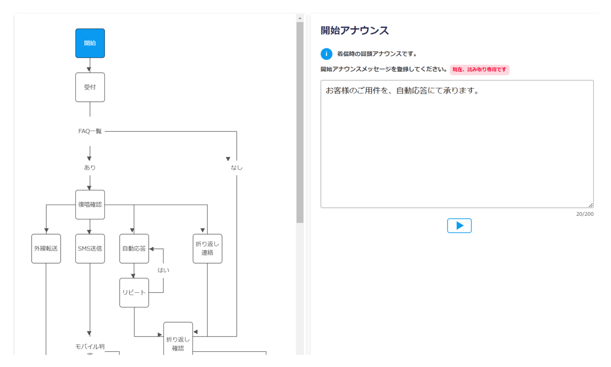 秘書代行パッケージ設定画面